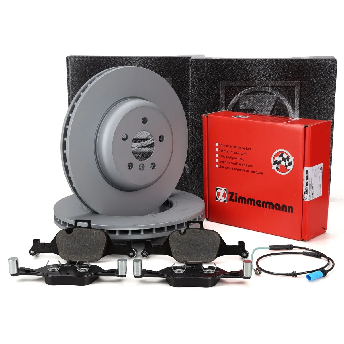 Гальмівні колодки та диски Zimmermann для Mercedes E-Class W210 — безпека та якість