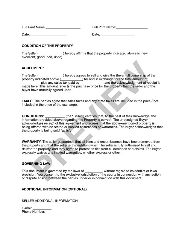 What is an order form?