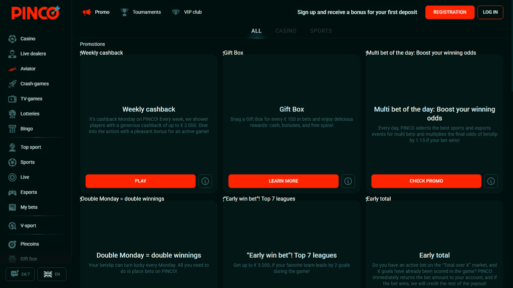 Pinco онлайн казиносу: 2026-жылдагы онлайн кумар оюндары мекемесинин адистештирилген сереби Pinco онлайн казиносу: 2026-жылдагы онлайн кумар оюндары мекемесинин адистештирилген сереби